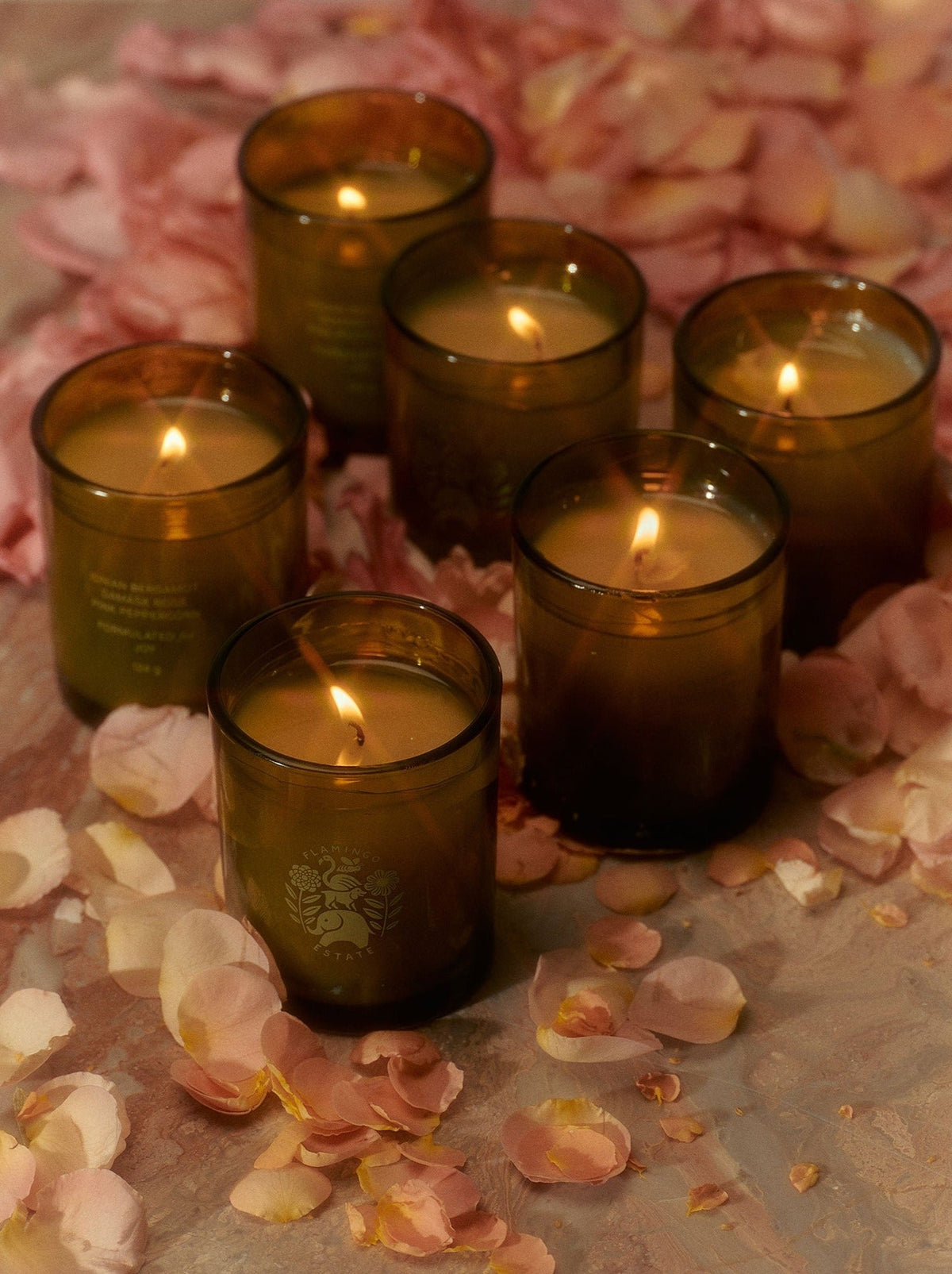 Decorative Candle, Mini Jasmine Rose for Living Rooms, Bedrooms and Relaxing Evenings, Designed for Everyday Home Use image 3