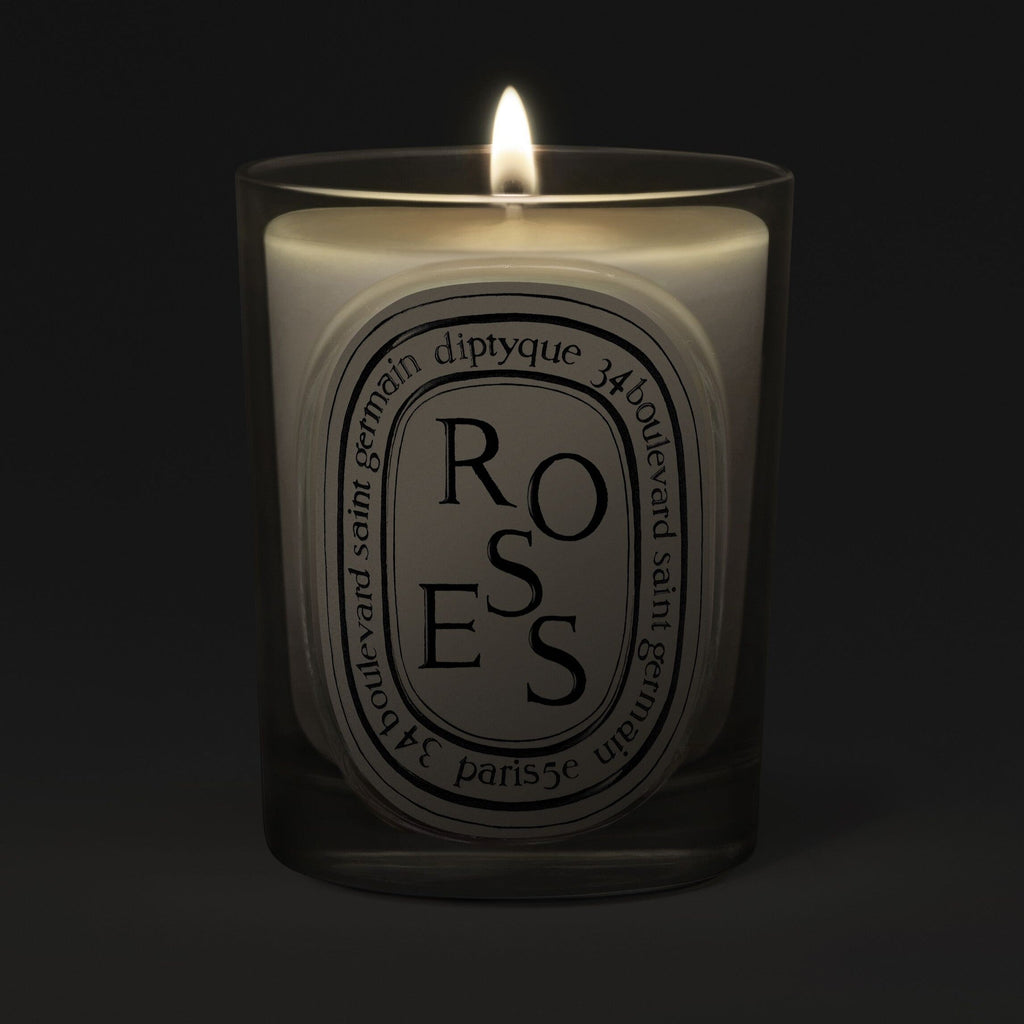 Decorative Candle, Roses for Entryways, Mantels and Everyday Home Ambience, Designed for Living Rooms, Bedrooms and Relaxing Evenings image 3