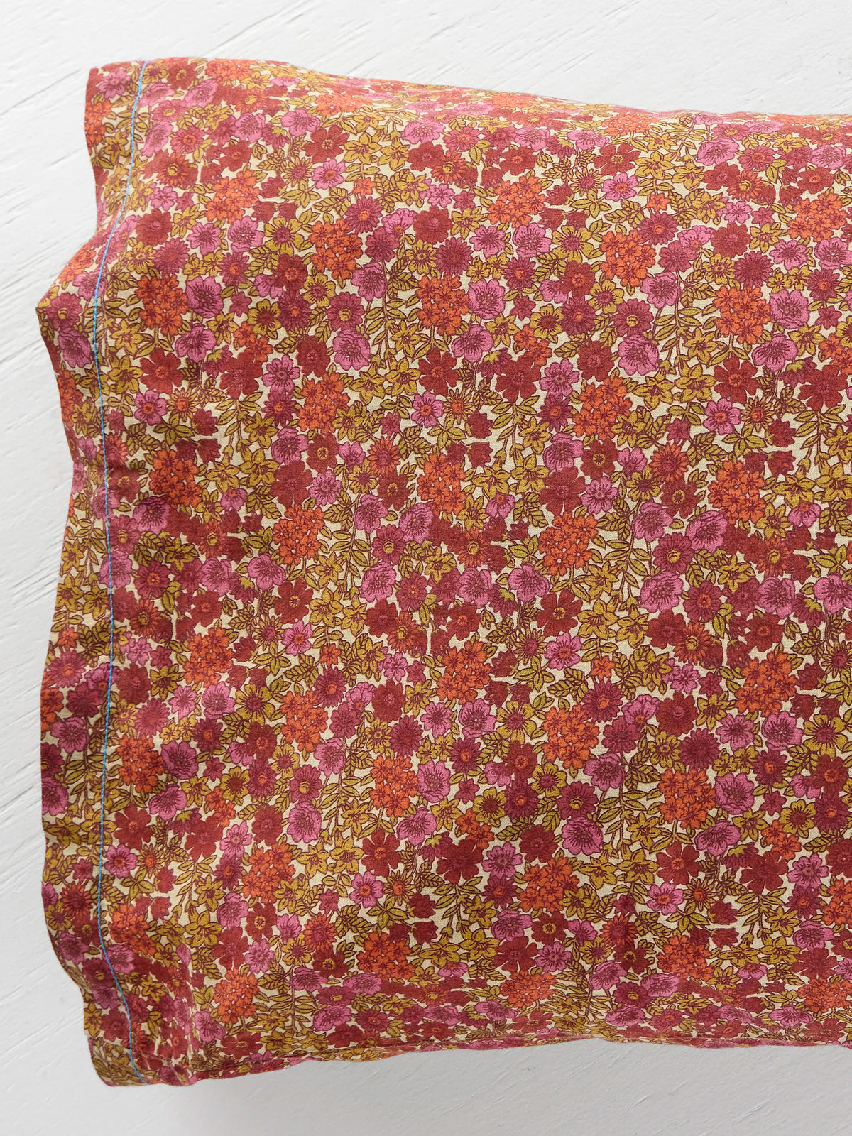 Pillowcase, Mix & Match Cotton , Single Groove Floral for Everyday Bedding and Bedroom Refreshes, 2 Size Options image 3