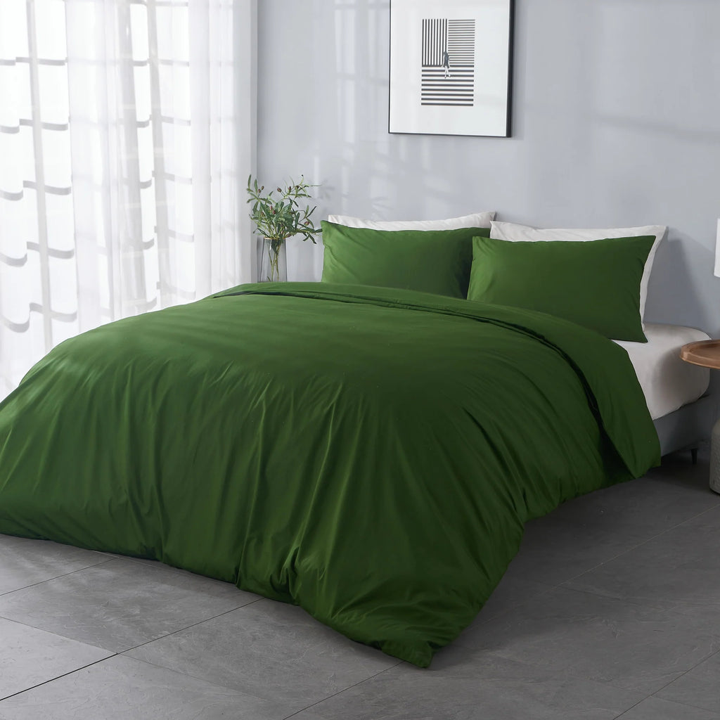 Duvet Cover, CrispCool Cotton Final Sale, Lightweight Design for Bedroom Layering, Comforter Covers and Everyday Bedding image 3
