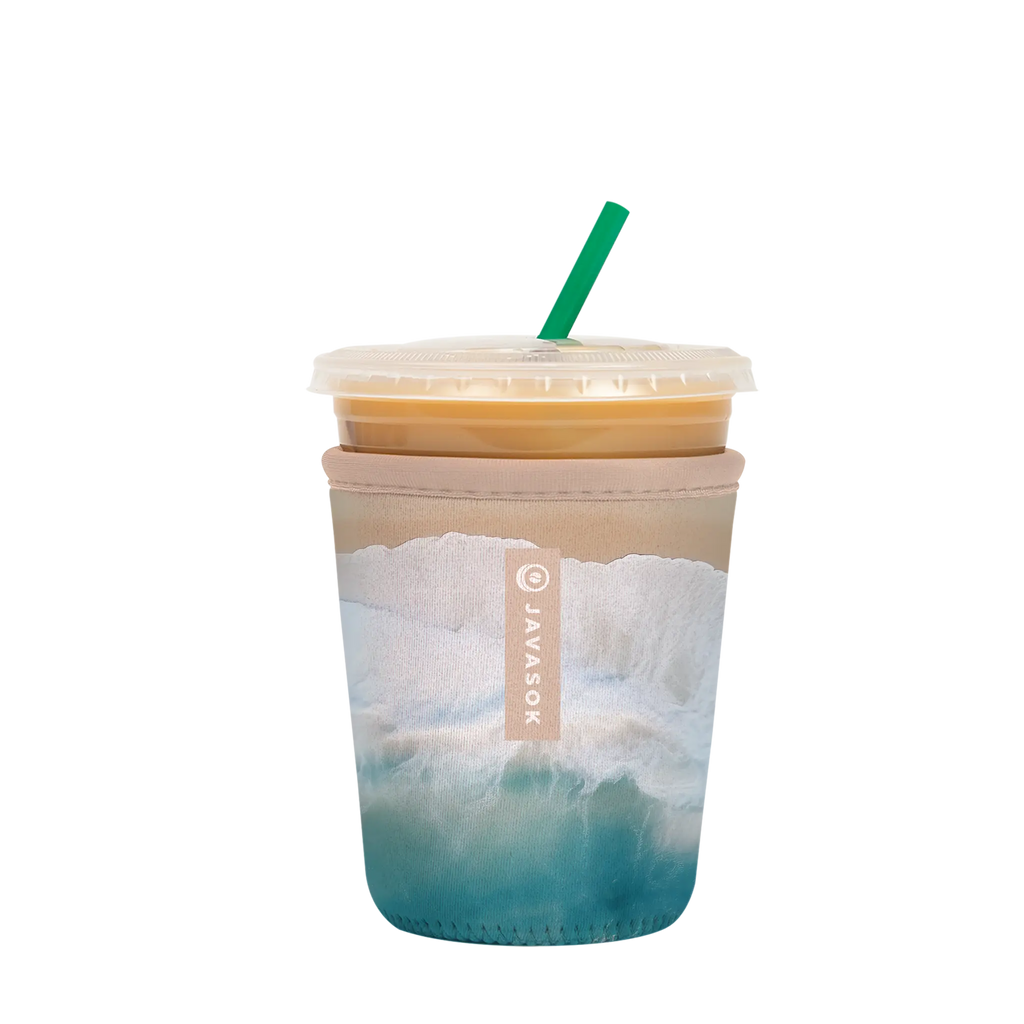 Reusable Cup Sleeve, Ay, Bay Bay!, Lightweight Design, Neoprene Construction for Coffee Cups, Daily Commutes and Dry Hands, 4 Size Options image 3
