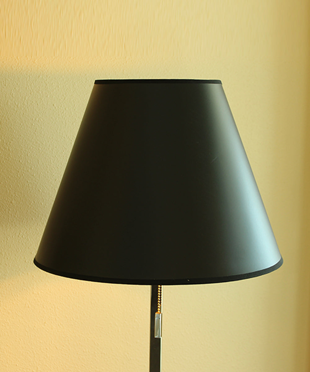 Lamp Shade, 16"W x 12"H Bold Black with True Gold Lining for Table Lamps, Floor Lamps and Home Lighting image 3