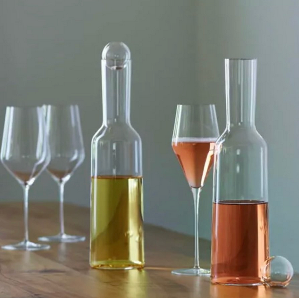 Glass Beverage Carafe, Denk'Art 67 for Kitchens, Dining Tables and Everyday Drinks, Designed for Water, Cold Brew and Tabletop Serving image 3