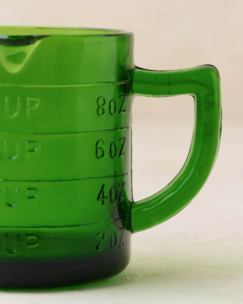 Measuring Cup, Green Glass One for Measuring Ingredients, Baking and Kitchen Prep, Designed for Everyday Home Use image 3