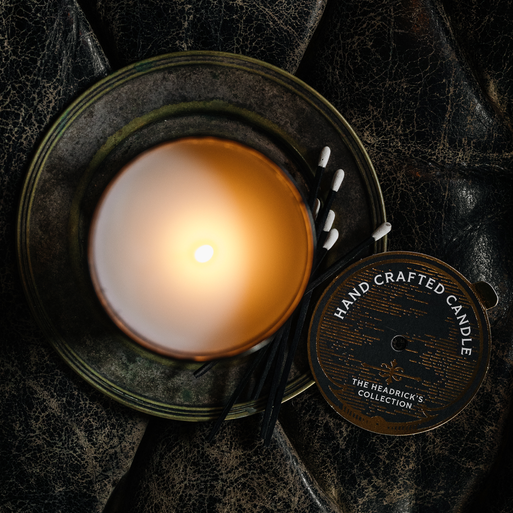 Decorative Candle, Aged Bourbon for Living Rooms, Bedrooms and Relaxing Evenings, Designed for Entryways, Mantels and Everyday Home Ambience image 3