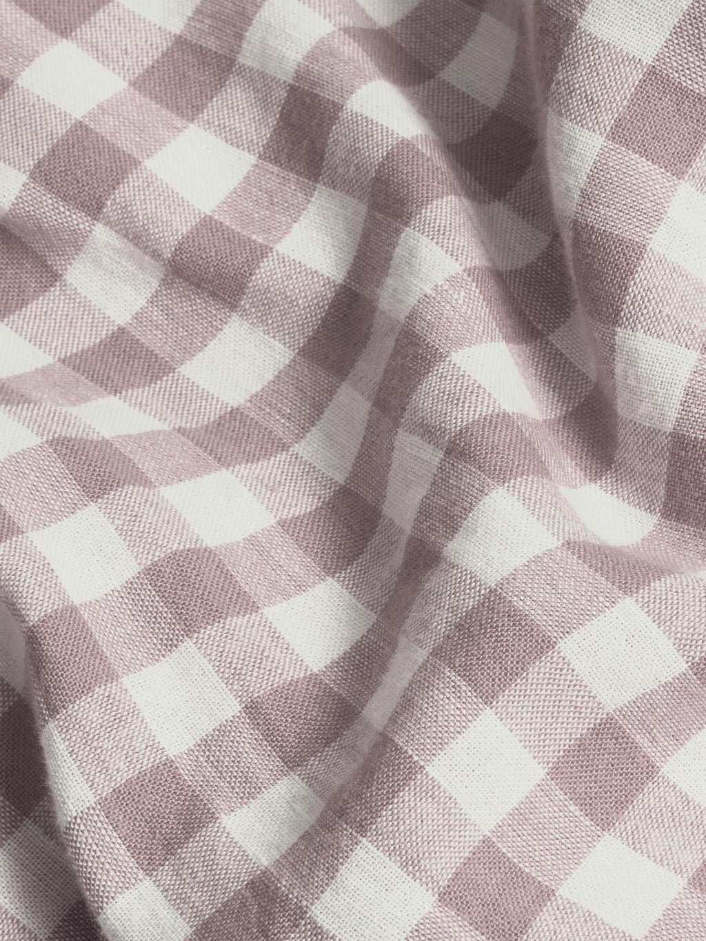 Pillowcase Set, Elderberry Gingham Linen Blend (Pair), Breathable Construction for Everyday Bedding and Bedroom Refreshes, 3 Size Options image 3