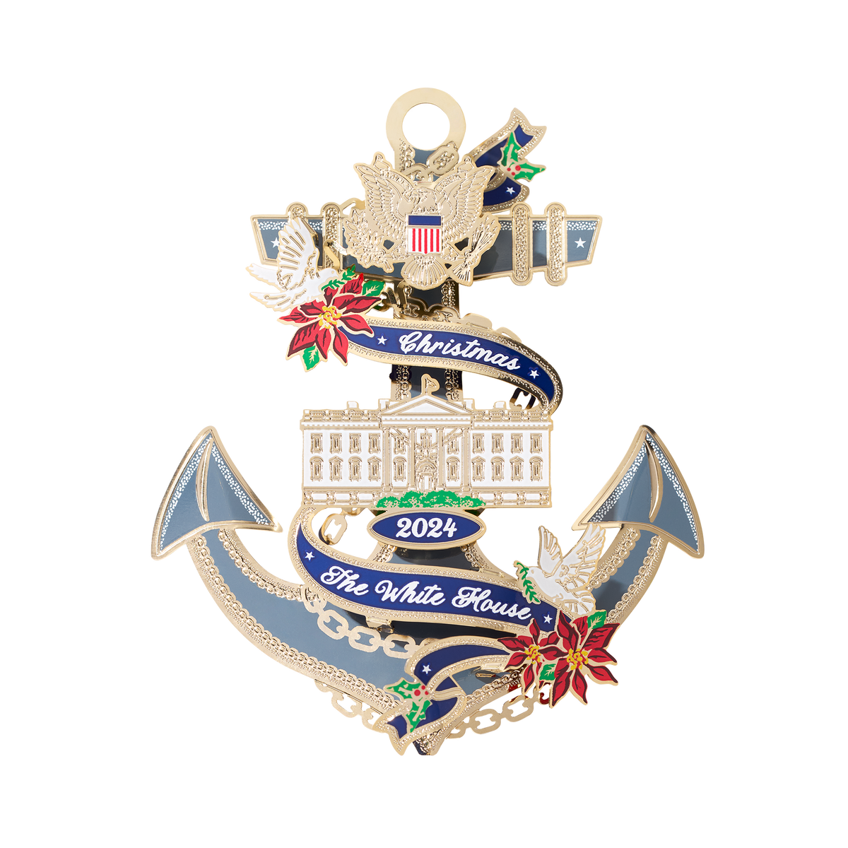 Decorative Ornament, Official 2024 Christmas for Holiday Displays, Seasonal Decorating and Decorative Home Accents image 3
