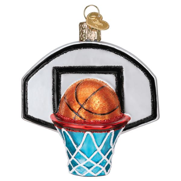 Decorative Ornament, Basketball Hoop for Seasonal Home Decorating, Holiday Displays and Decorative Accents image 3