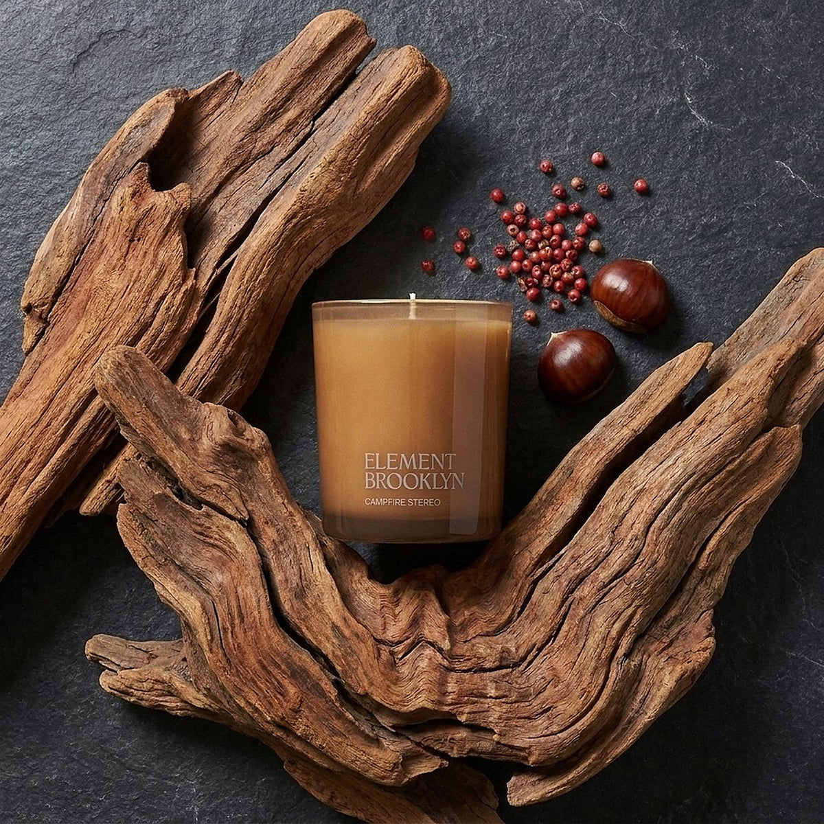 Decorative Candle, Campfire Stereo for Living Rooms, Bedrooms and Relaxing Evenings, Designed for Everyday Home Use image 3