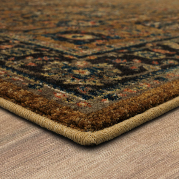 Area Rug, Spice Market Myanmar Tobacco for Living Rooms, Bedrooms and Entryways, 5 Size Options image 3