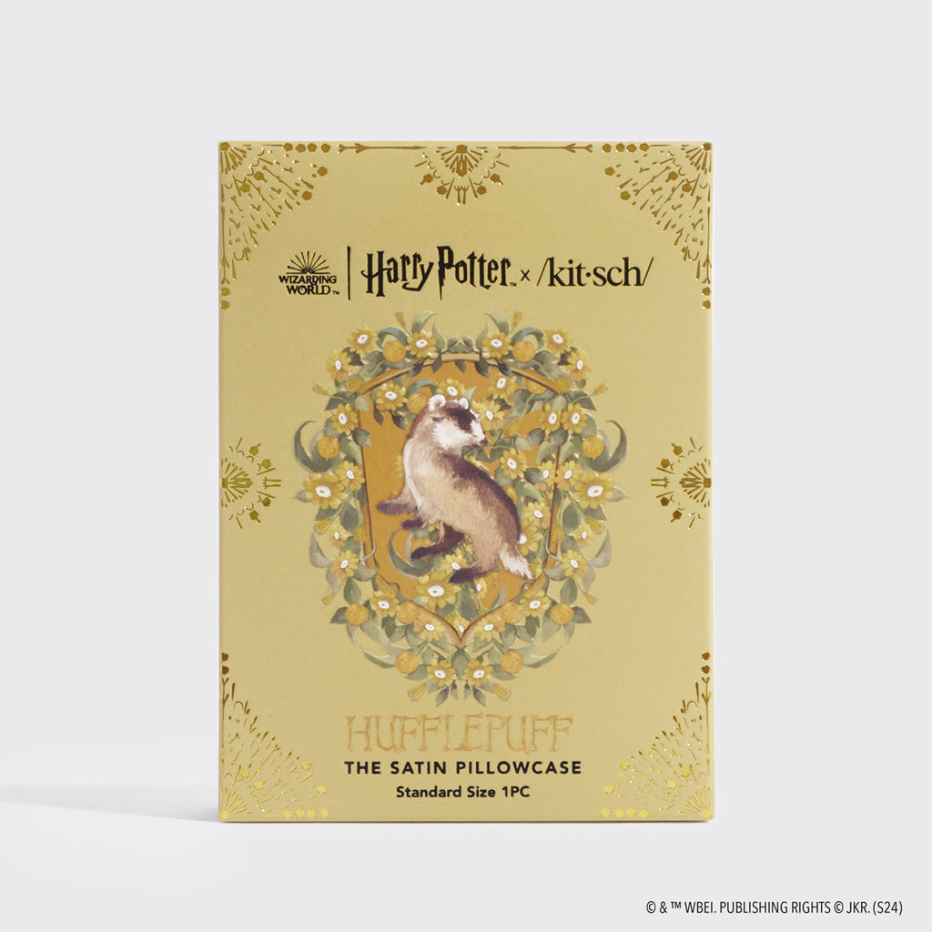 Pillowcase Set, Satin in Hufflepuff 2 Pack for Everyday Bedding and Bedroom Refreshes, Designed for Guest Rooms and Daily Bedroom Comfort image 3