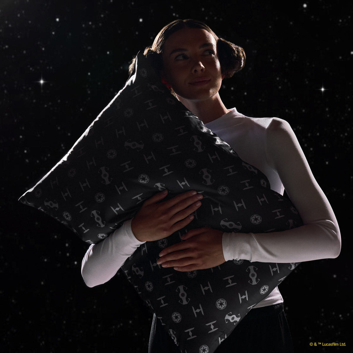 Pillowcase Set, Kitsch Satin in Galactic Empire 2 Pack for Everyday Bedding and Bedroom Refreshes image 3