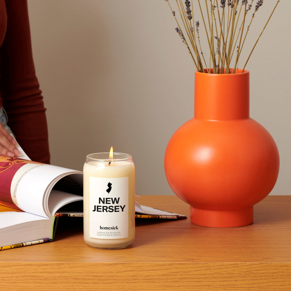 Scented Candle, New Jersey for Room Fragrance, Living Spaces and Relaxing Home Ambience, Designed for Everyday Home Use image 3