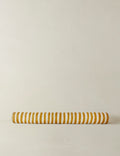 Bed Pillow, Painterly Stripe Linen Long Bolster for Everyday Sleep and Guest Room Bedding, 3 Color Options image 3