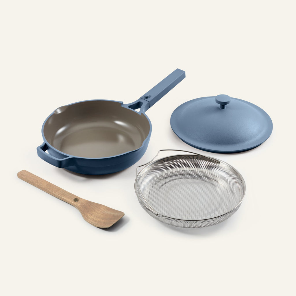 Kitchen Cookware, Ceramic Nonstick Always Pan 10.5” for Everyday Meals and Home Cooking, 8 Color Options image 3