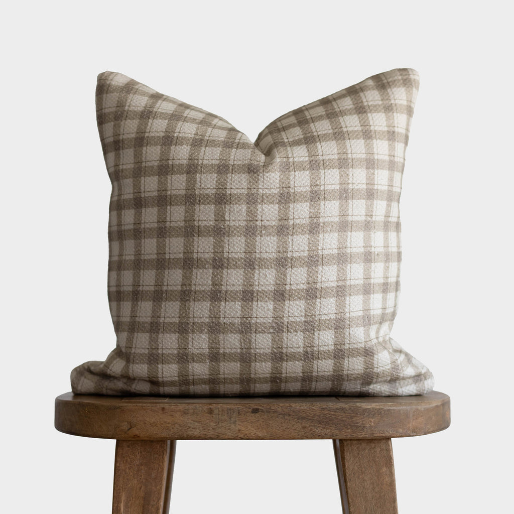 Decorative Pillow Cover Set, Emory Cotton Thick Weave 18" 22" 26" for Bedroom Styling and Living Room Decor, 3 Size Options image 3