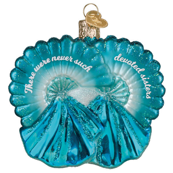 Seasonal Home Decor, Sisters Sisters Ornament for Holiday Displays, Shelves and Festive Rooms image 3