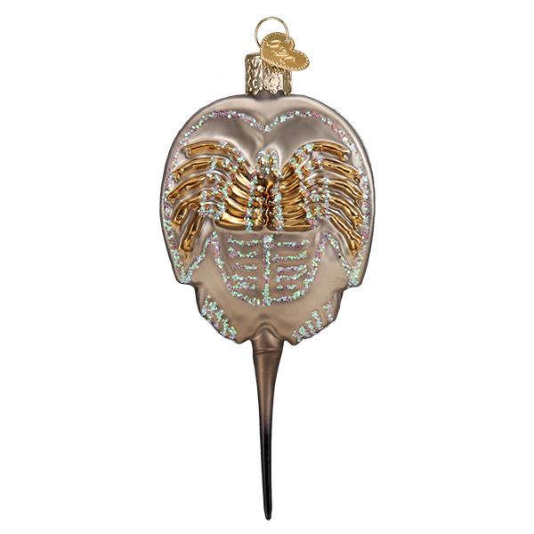 Seasonal Home Decor, Horseshoe Crab Ornament for Mantels, Tables and Seasonal Decorating, Designed for Everyday Home Use image 3