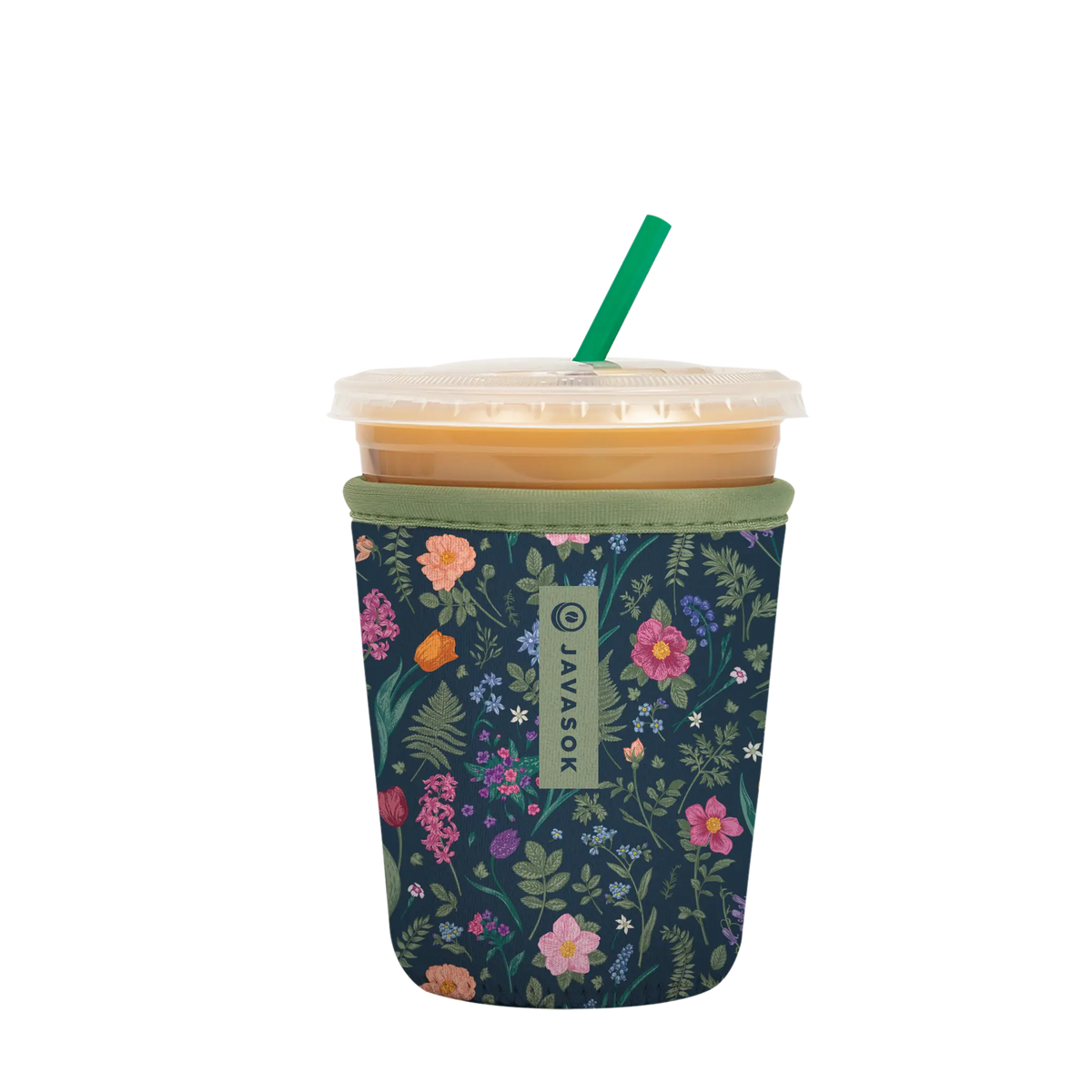 Reusable Cup Sleeve, Spring Noir, Neoprene Construction for Coffee Cups, Daily Commutes and Dry Hands, 4 Size Options image 3
