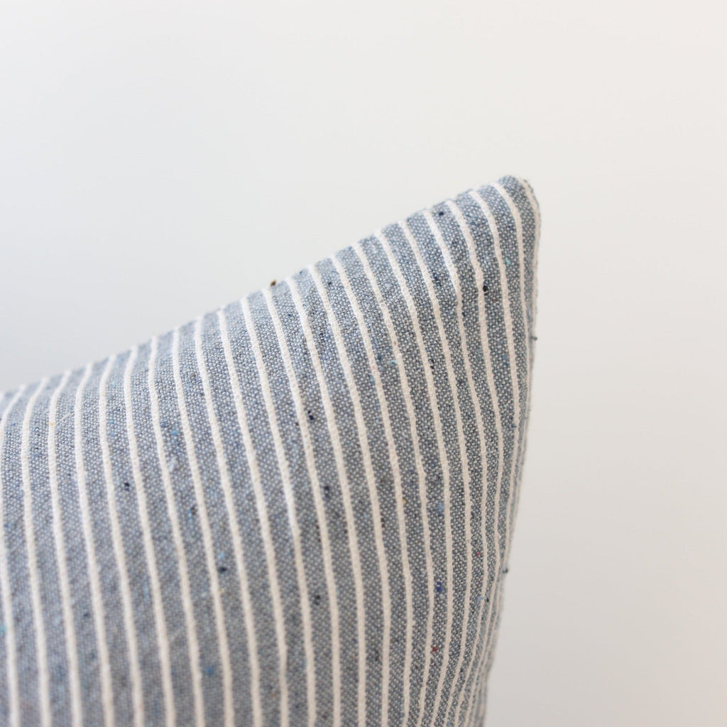 Decorative Pillow Cover Set, June in Blue 18" 22" for Sofas, Beds and Living Room Accents, 2 Size Options image 3