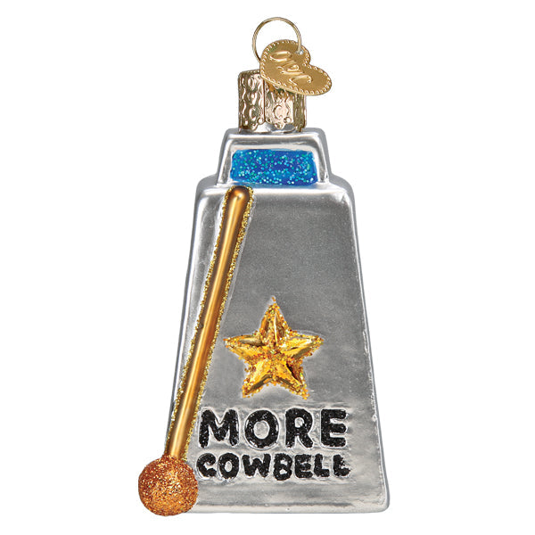 Seasonal Home Decor, Cowbell Ornament for Holiday Displays, Shelves and Festive Rooms, Designed for Mantels, Tables and Seasonal Decorating image 3