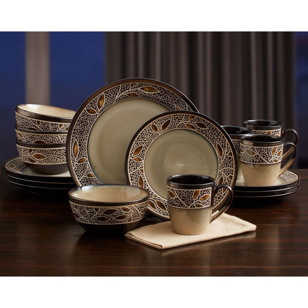 Dinnerware, Alexandria Set, Dishwasher-Safe Care for Family Dining, Serving and Entertaining, 3 Size Options image 3