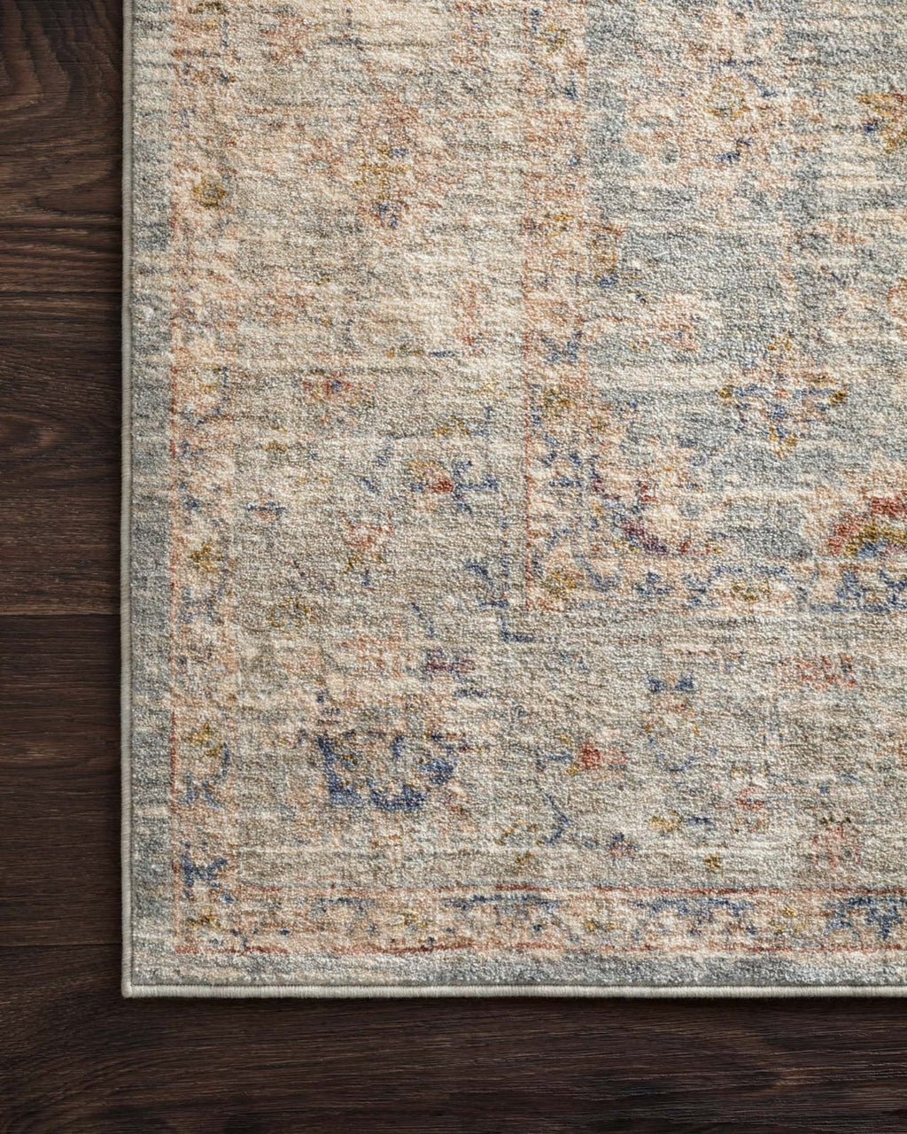 Area Rug, Revere REV 09 Light Blue Multi for Living Rooms, Bedrooms and Entryways, 2 Size Options image 3
