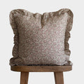 Decorative Pillow Cover Set, Elsie Ruffle 18" 20" 22", Machine-Washable Care for Sofas, Beds and Living Room Accents, 3 Size Options image 3