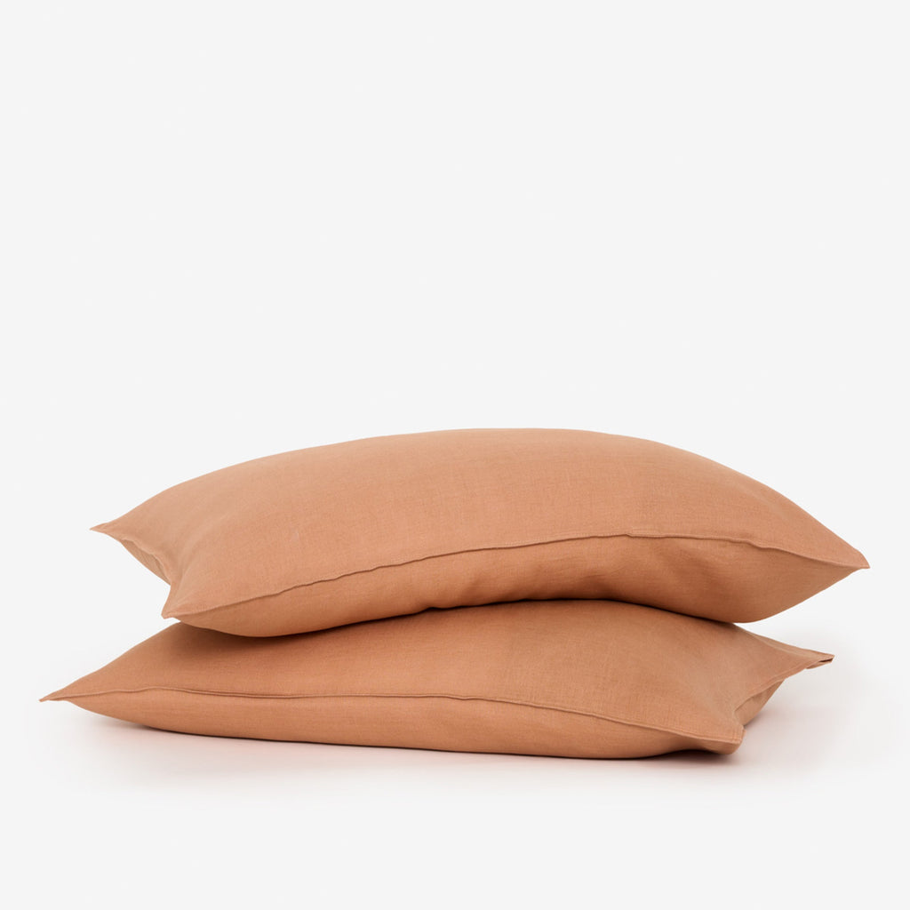 Pillowcase, Belgian Linen, Breathable Construction for Guest Rooms and Daily Bedroom Comfort image 3