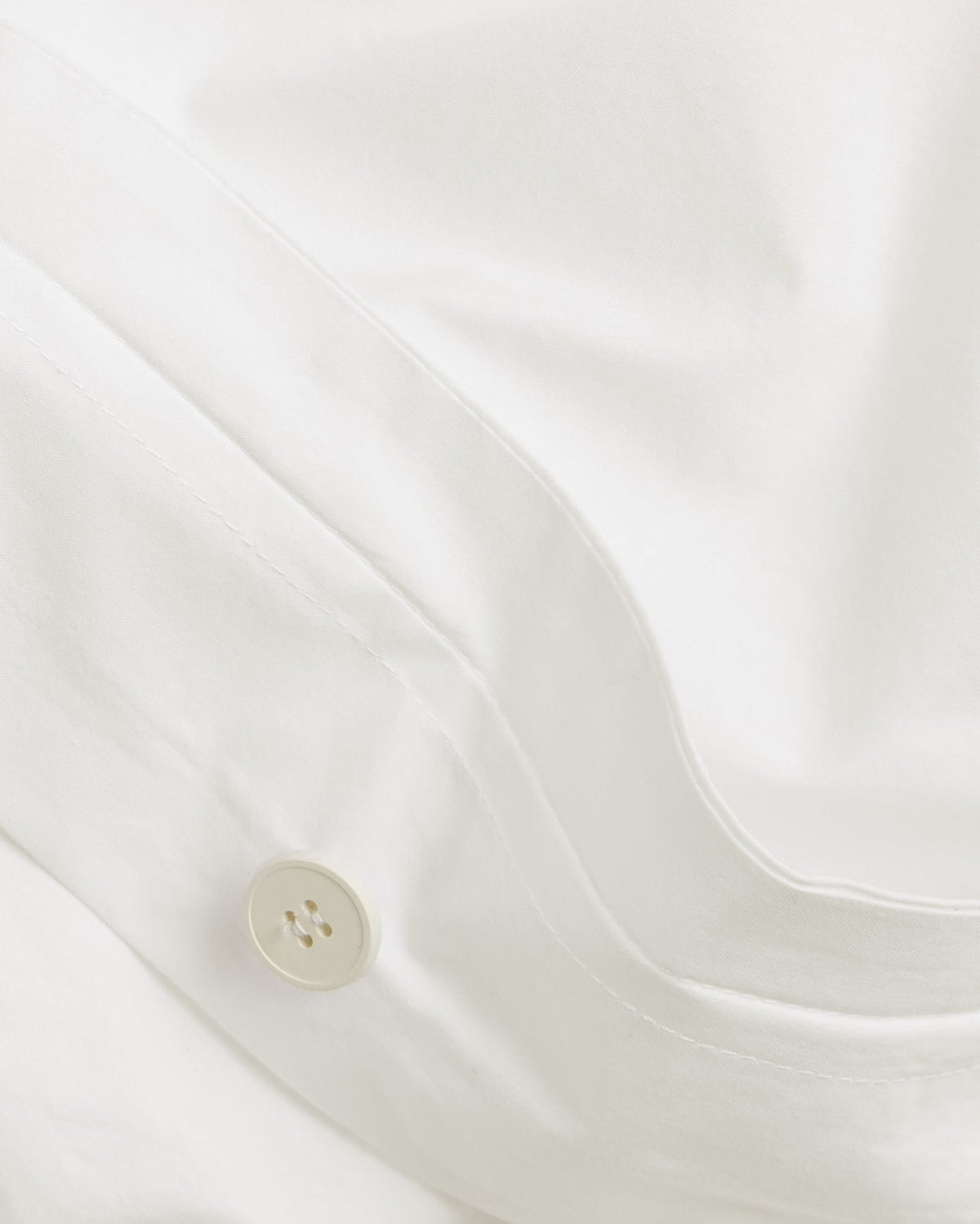 Duvet Cover, Percale (Cream), Lightweight Design for Bedroom Layering, Comforter Covers and Everyday Bedding, 2 Size Options image 3
