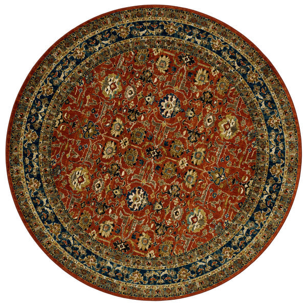 Area Rug, Spice Market Keralam Garnet for Living Rooms, Bedrooms and Entryways, 7 Size Options image 3