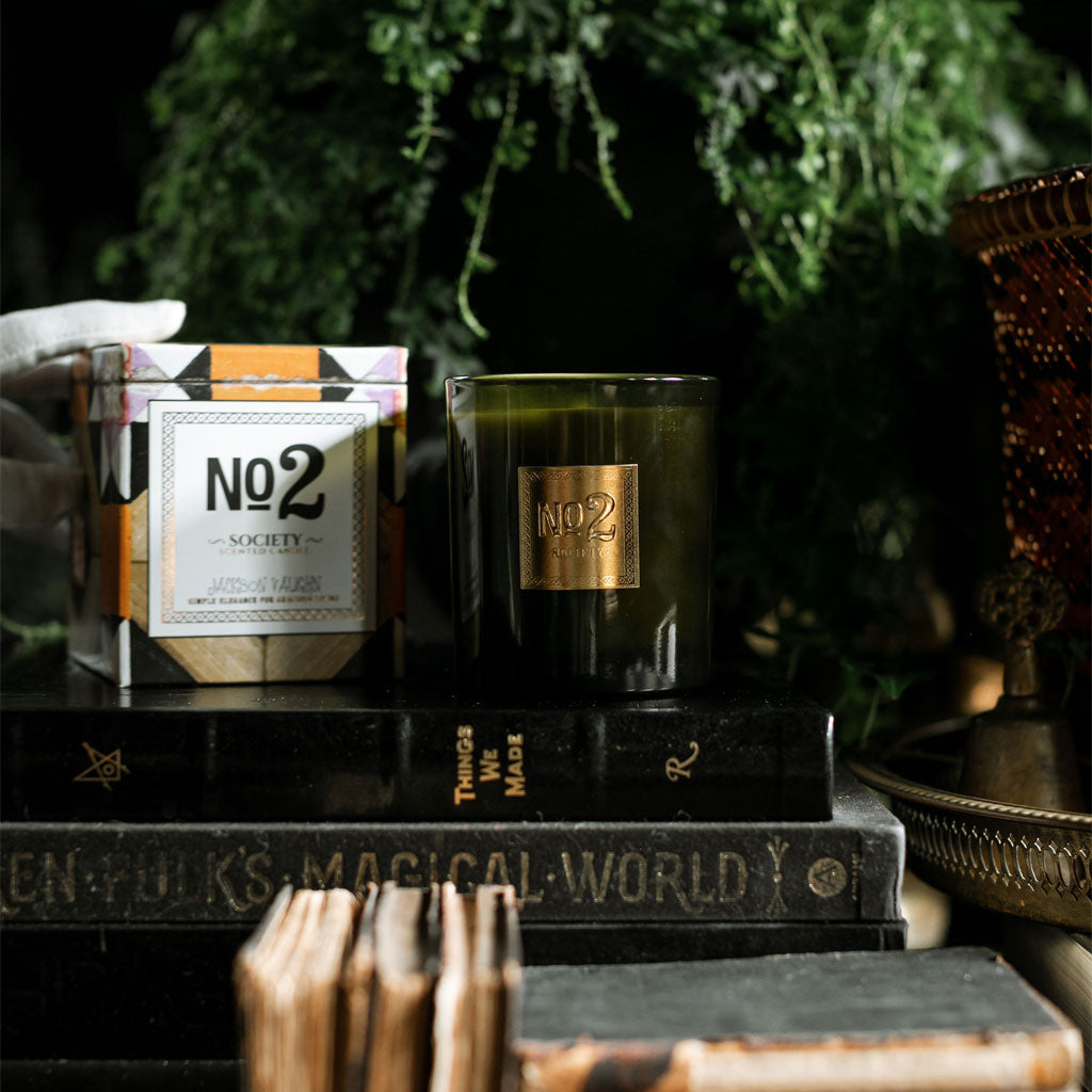 Decorative Candle, No. 2 Society for Entryways, Mantels and Everyday Home Ambience, Designed for Everyday Home Use image 3