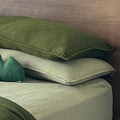 Decorative Pillow Sham, Body (Set of 2), Breathable Construction for Guest Rooms, Headboards and Everyday Bedroom Decor, 11 Color Options image 3