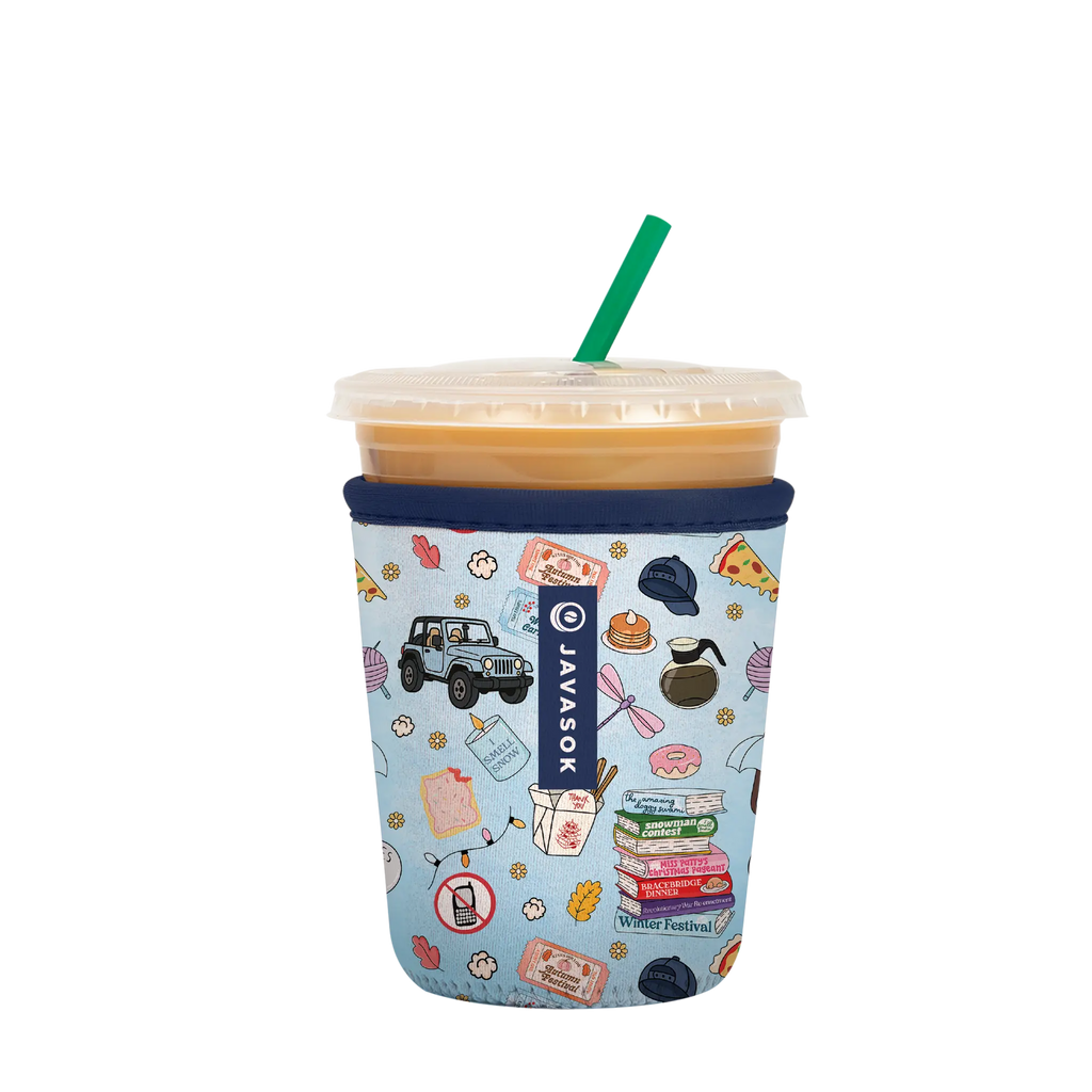 Reusable Cup Sleeve, Fast Talker, Lightweight Design, Neoprene Construction for Coffee Cups, Daily Commutes and Dry Hands, 4 Size Options image 3