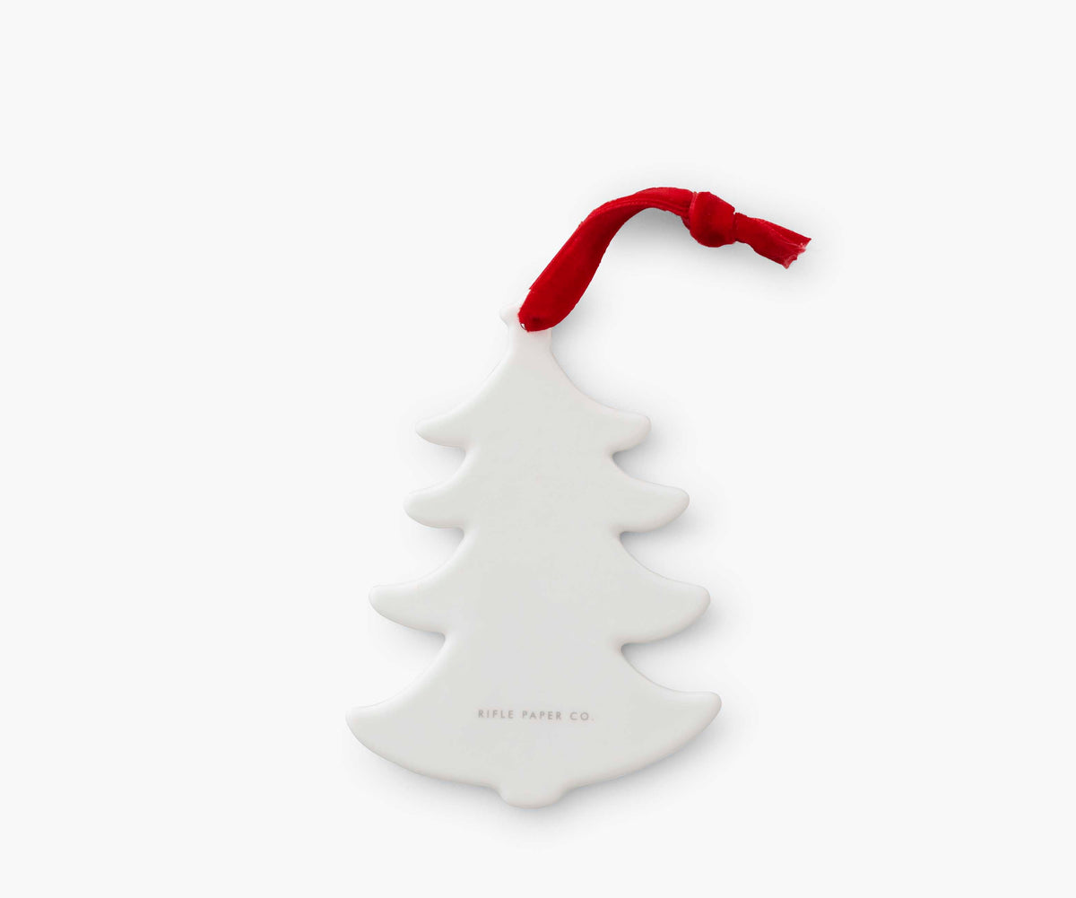 Decorative Ornament, Porcelain Holiday Tree for Holiday Displays, Seasonal Decorating and Decorative Home Accents image 3