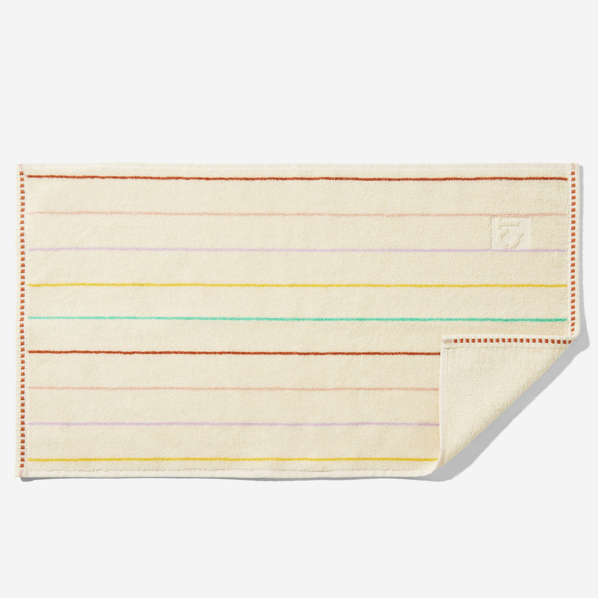 Bath Linen, Prism Hand Towel, Organic Cotton Shell for Home Bathrooms and Everyday Care, Designed for Everyday Home Use image 3