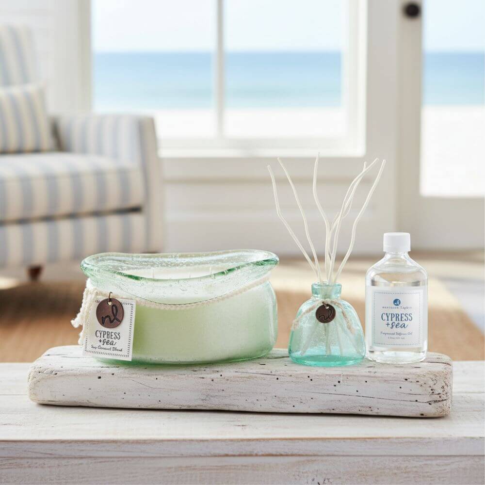 Decorative Candle, Windward Cypress & Sea for Living Rooms, Bedrooms and Relaxing Evenings image 3