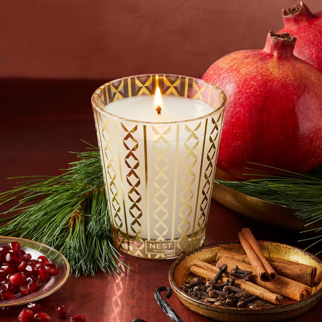 Decorative Candle, Holiday Classic & Diffuser Gift Set for Entryways, Mantels and Everyday Home Ambience image 3