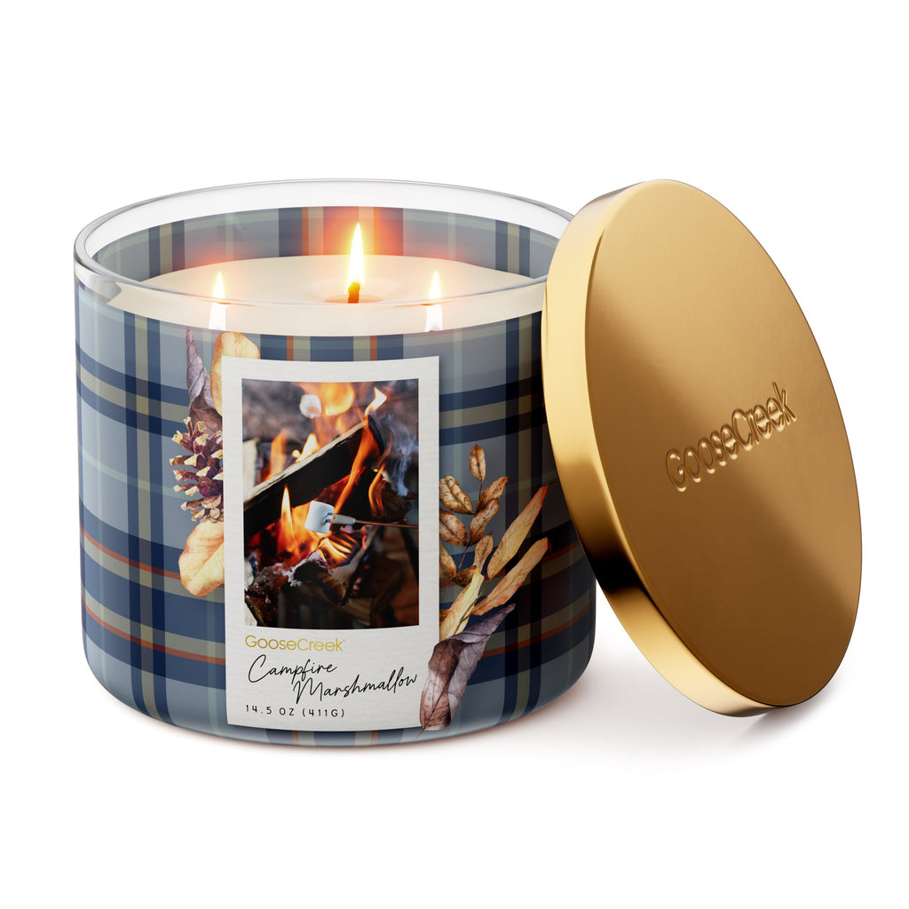 Decorative Candle, 3 Wick for Living Rooms, Bedrooms and Relaxing Evenings, Designed for Entryways, Mantels and Everyday Home Ambience image 3
