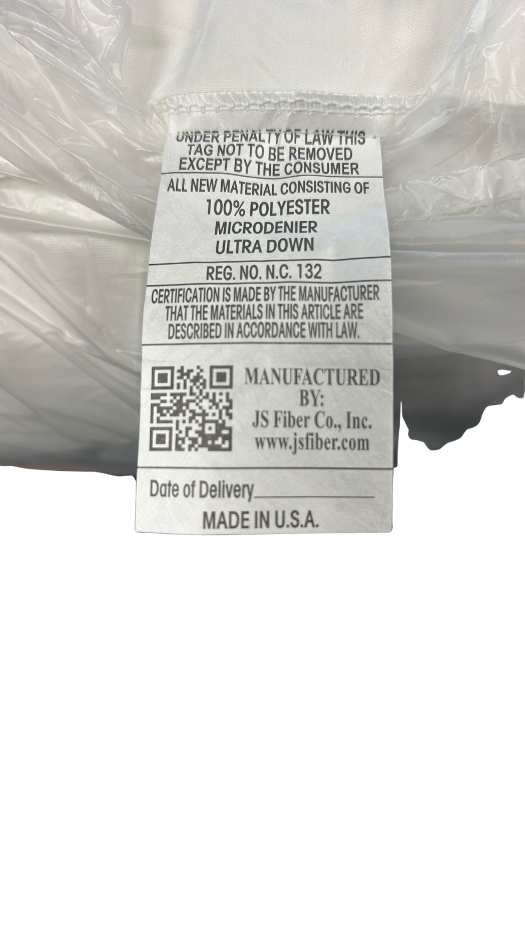 Bed Pillow, "Ultra Down" Polyester Soft, Machine-Washable Care, Hypoallergenic Comfort for Sleeping, Reading and Bedroom Comfort image 3