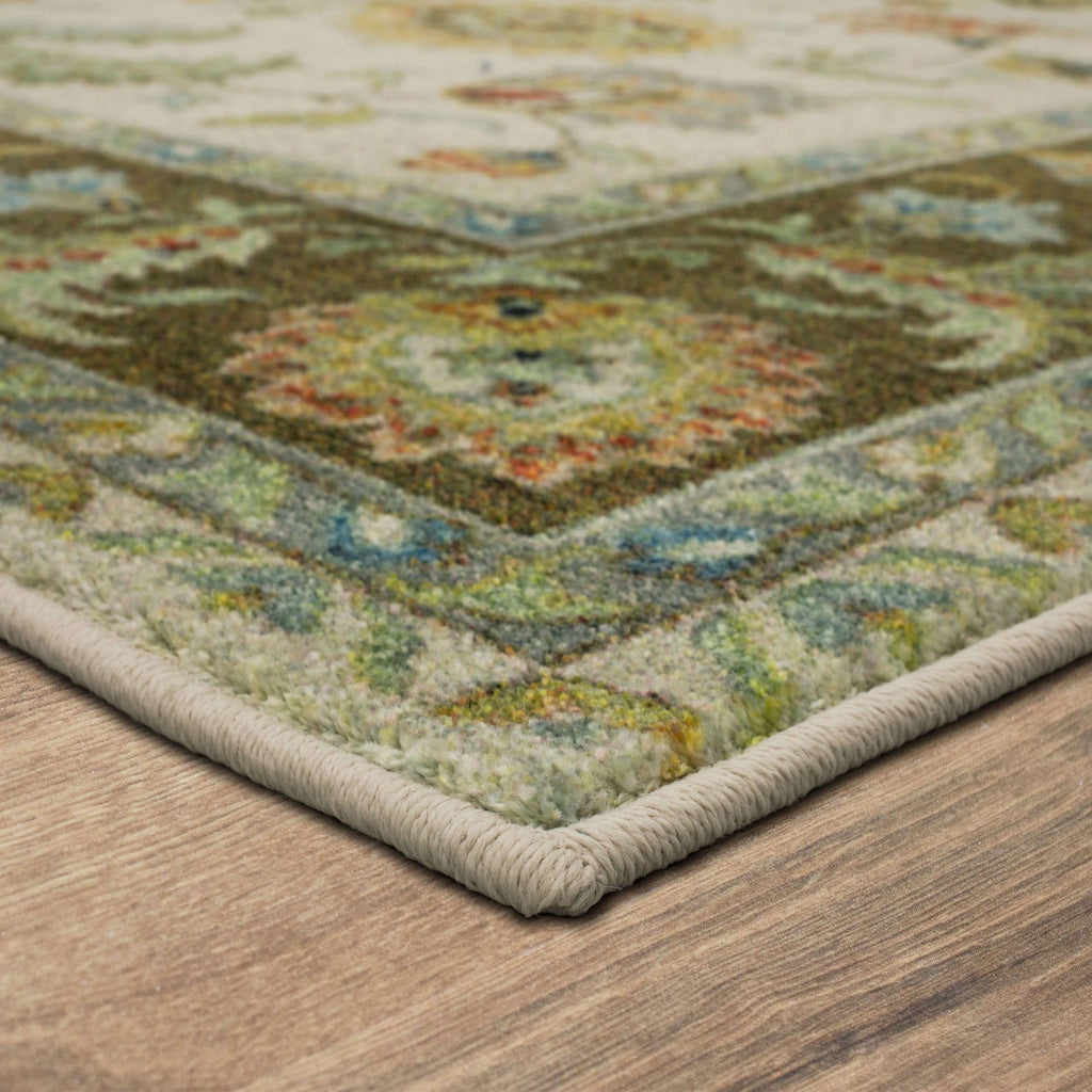 Area Rug, Kaleidoscope Tatiana Beige for Hallways, Dining Spaces and Home Decor, 2 Size Options image 4