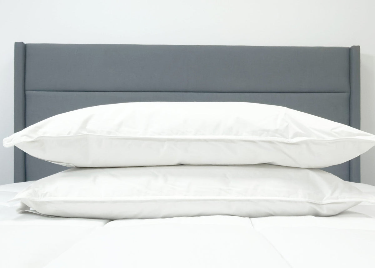 Bed Pillow, Hotel Feather and Down Set (Includes 2 ) for Everyday Sleep and Guest Room Bedding, 3 Size Options image 4