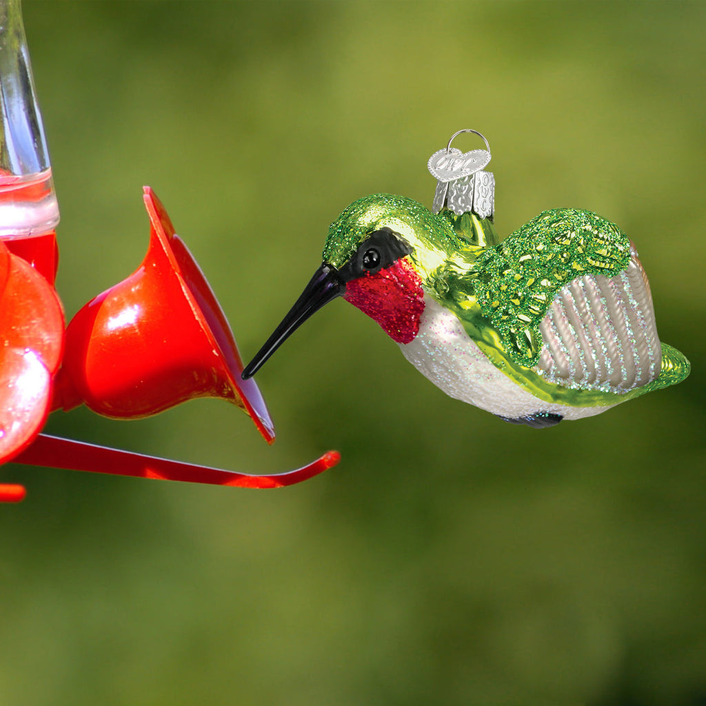 Seasonal Home Decor, Hummingbird Ornament for Mantels, Tables and Seasonal Decorating, Designed for Everyday Home Use image 4