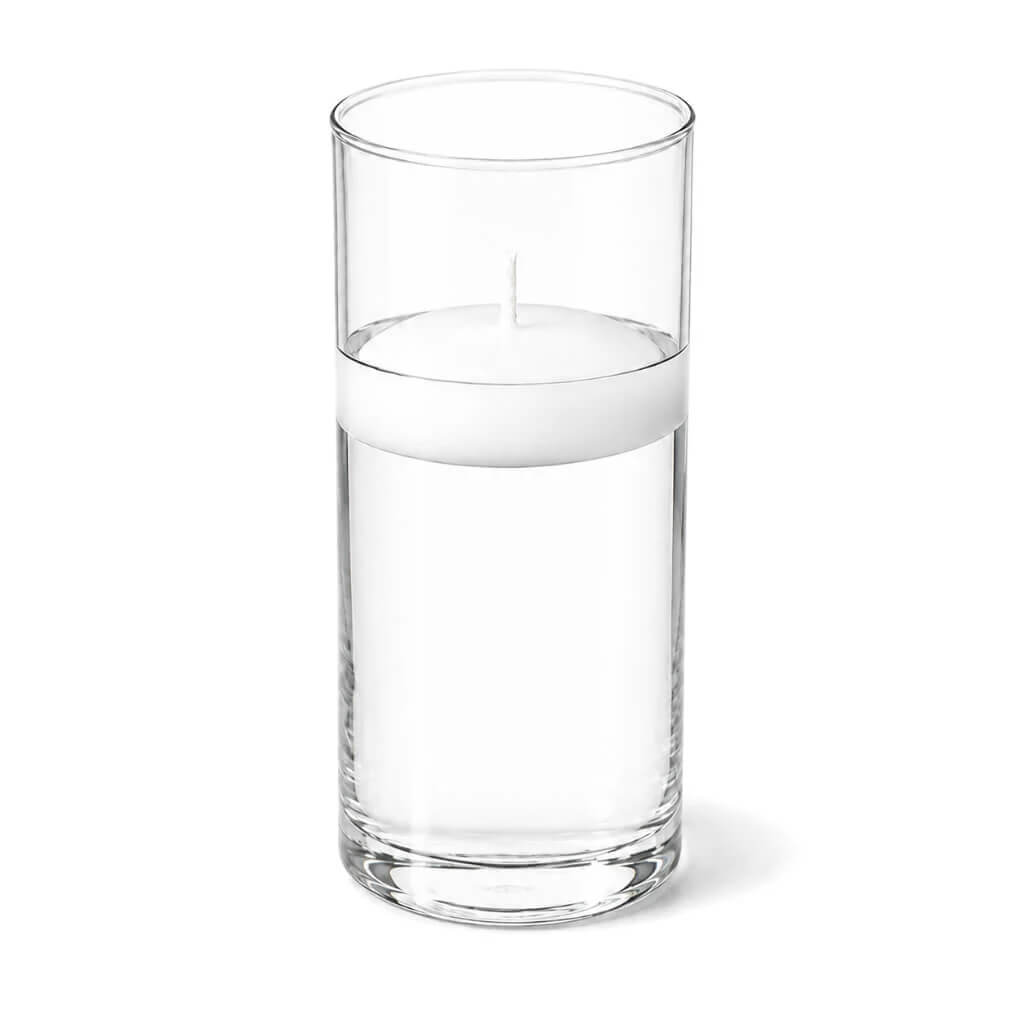 Glass Cylinder Vase Set, 3.25"x7.5" 12 Pack, Hand-Blown Glass for Floral Arrangements and Home Table Displays image 4