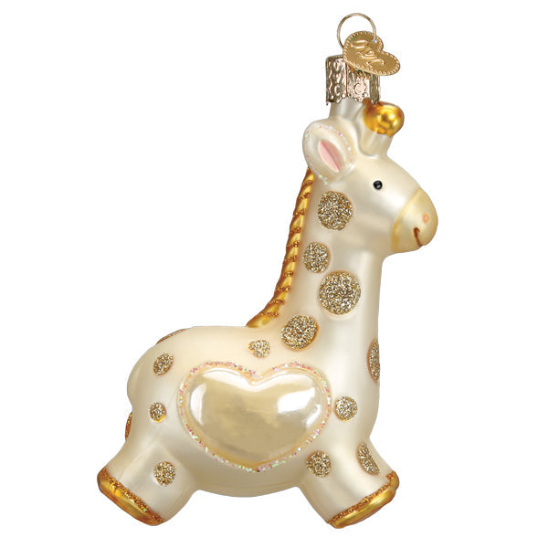 Seasonal Home Decor, Baby's First Giraffe Ornament for Mantels, Tables and Seasonal Decorating image 4