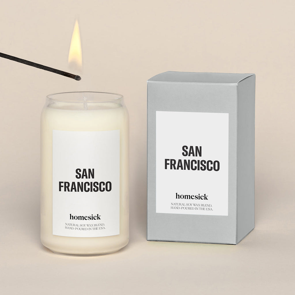 Scented Candle, San Francisco for Living Room Ambience, Mantel Displays and Home Fragrance image 4