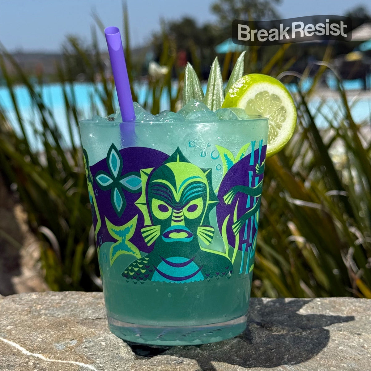 Reusable Tumbler, Jeff Granito's 'Creature Feature' BreakResist, Stackable Design for Kitchen Tables, Workspaces and Daily Hydration image 4