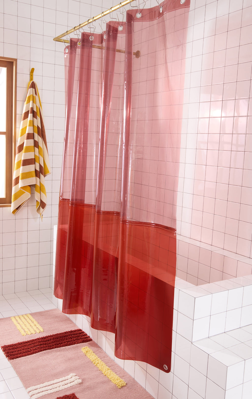 Bathroom Accessory, Sun Shower Orient Lip Liner for Guest Baths and Daily Bathroom Routines image 4