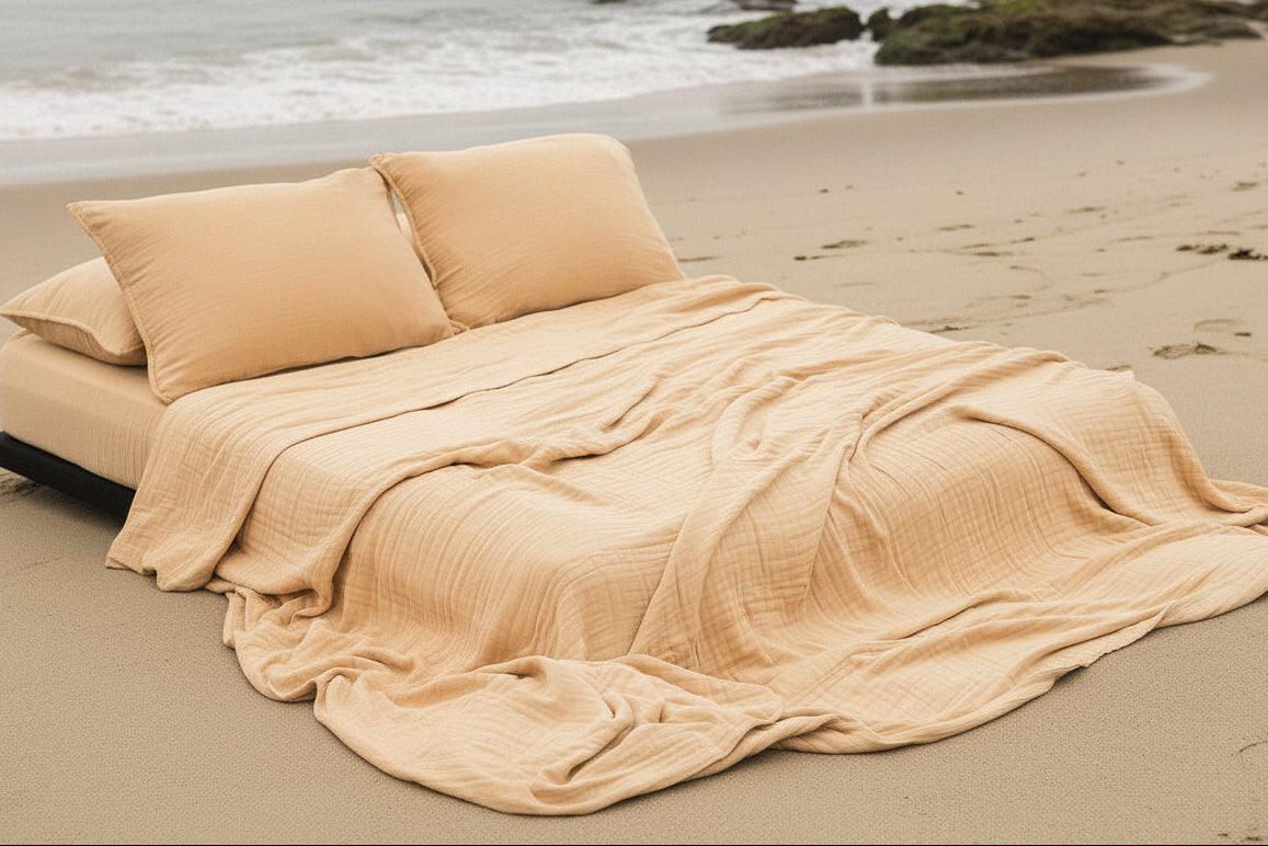 Cozy Throw Blanket, 365 Limited Edition Sand, Breathable Construction for Living Rooms, Bedrooms and Everyday Lounging, 4 Size Options image 4