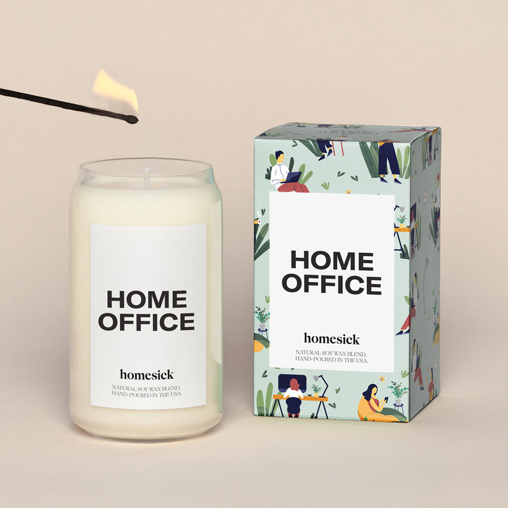 Scented Candle, Home Office, Vanilla and Amber Notes for Living Room Ambience, Mantel Displays and Home Fragrance image 4